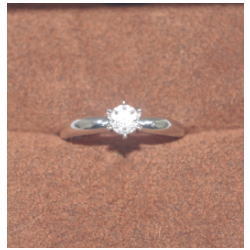 プラチナ900 ダイヤモンド指輪